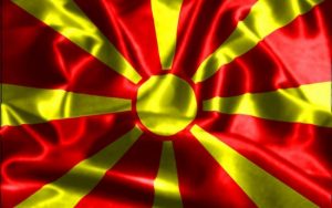 Macedonia del Norte bandera