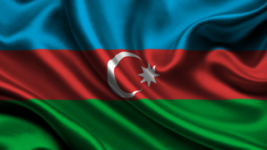Azerbaiyán bandera