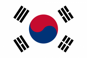 Corea del Sur bandera